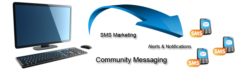 SMS Marketing, Community Messaging, Alerts and Notification